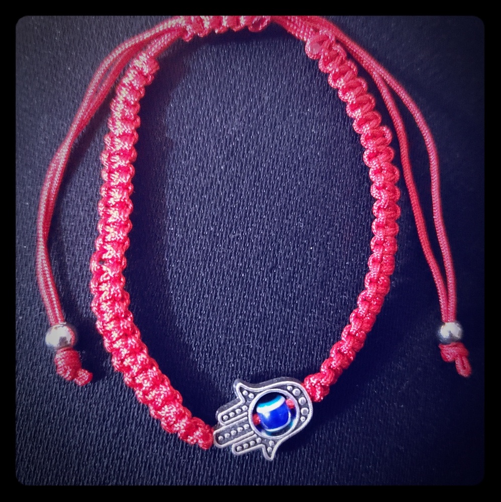 Hamsa Evil Eye Bracelet/ mal de ojo